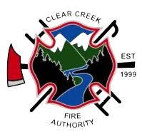 the clear creek fire authority logo