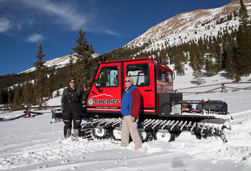 Snowcat Sheriff and Captain